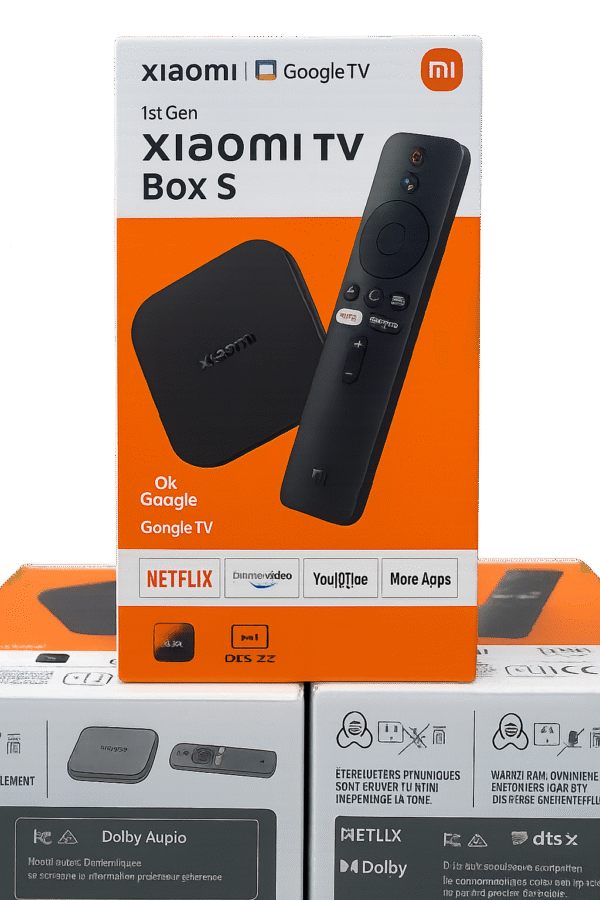 Xiaomi TV Box S (3rd Gen) 4K Ultra HD Streaming Media Player with Google TV – Global Version
